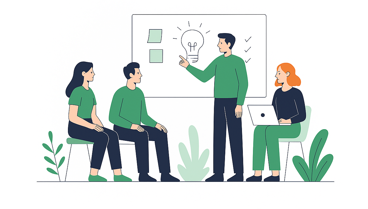 Team building a startup